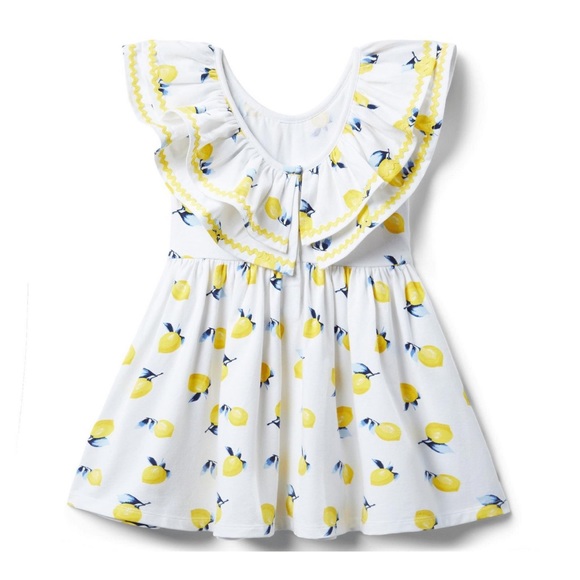 Janie&Jack Lemon Ruffle Dress - Picture 2 of 7